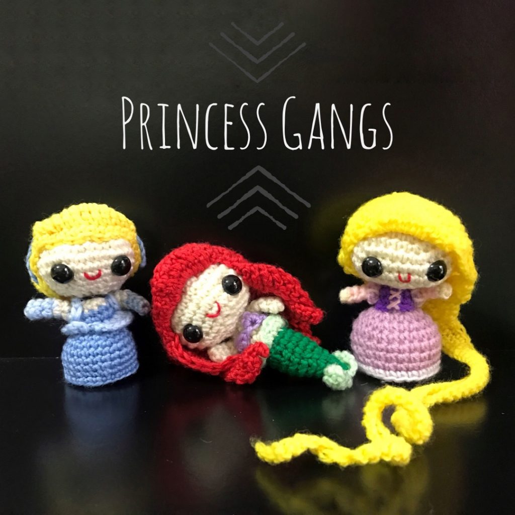 Crochet Kits: FROZEN and Princesses Amigurumi Patterns